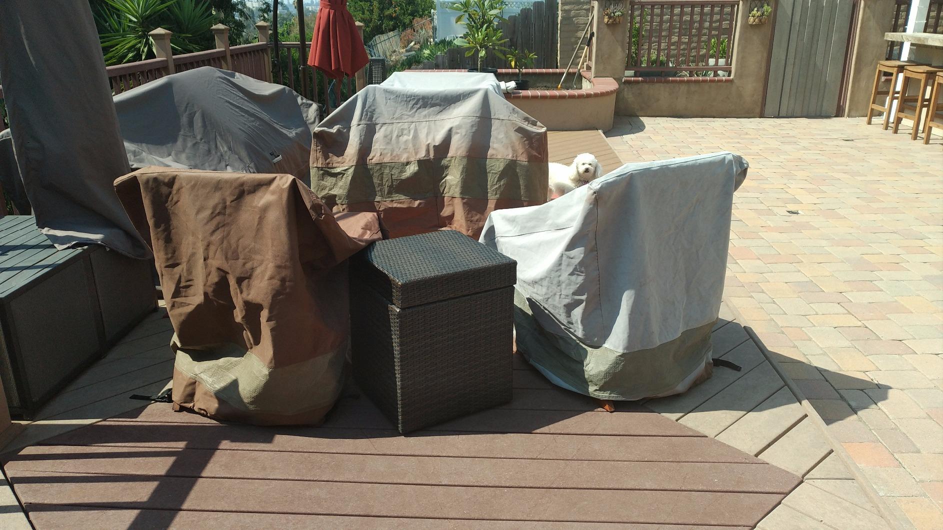 Duck Covers Ultimate Waterproof Patio Lounge Chair Cover - All Weather Protection, 30W x 35D x 36H inch customer photo 2