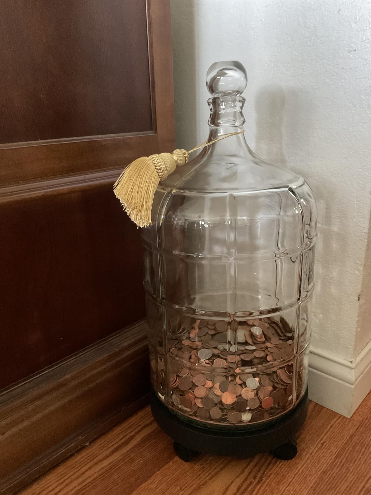 FastRack 5 Gallon Glass Carboy | Clear Italian Glass Fermenter for Wine & Beer Brewing, Home Fermentation Container | Durable Jug for Storage or Aging, Fits #7 Stopper (Not Included) customer photo 2