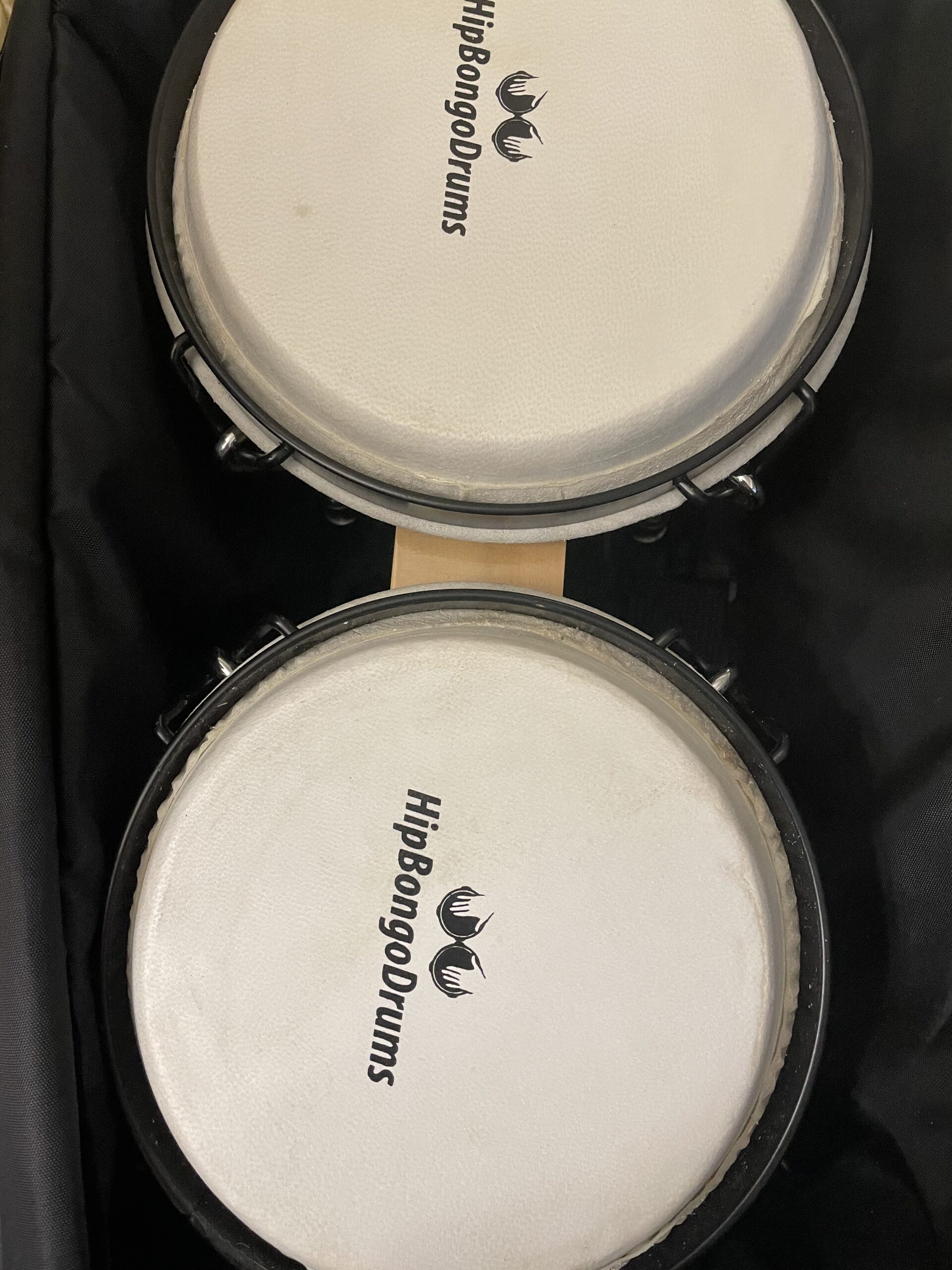 Bongo Drum Set 6 and 7 Inch for Adults & Beginners, Tunable Hand Percussion Instruments, Hickory Wood Shells, Metal Hardware with Tuning Wrench customer photo 1
