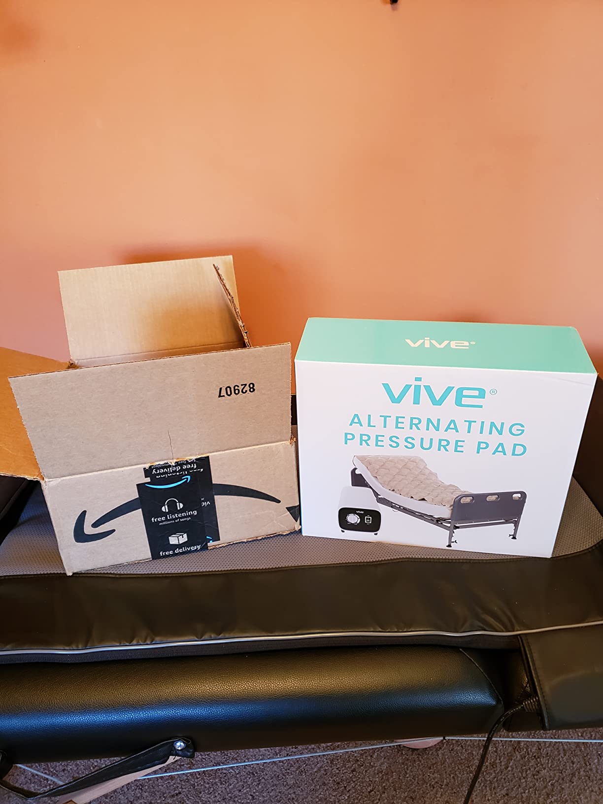 Vive Alternating Air Pressure Mattress Pad - The Original Bed Sore Prevention Solution - Hospital Topper for Bedridden Patients - Includes Waterproof, Breathable Ulcer Cushion & Whisper Quiet Pump customer photo 2
