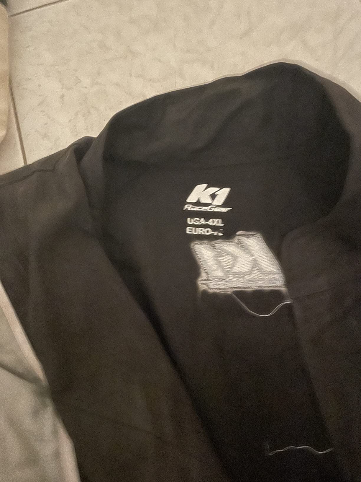 K1 Race Gear SFI 3.2a/1 Victory Auto Racing Suit (Black/White/Grey, X-Large) customer photo 2
