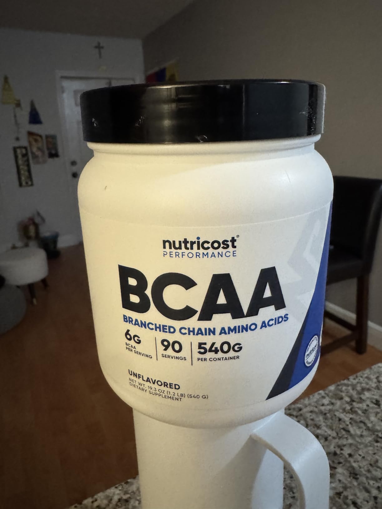 Nutricost BCAA Powder 2:1:1 (90 Servings, No Flavor Added) - Branched Chain Amino Acids customer photo 1