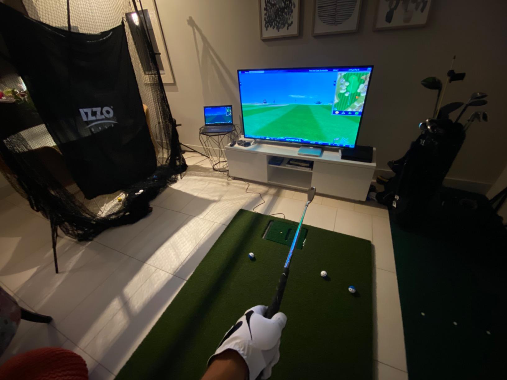 OptiShot 2 Golf Simulator for Home | Golf in A Box Series customer photo 1