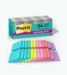 Post-it Super Sticky Notes, 24 Sticky Note Pads, 3 x 3 in., School Supplies, Office Products, 2X the Sticking Power, Supernova Neons Collection customer photo 1
