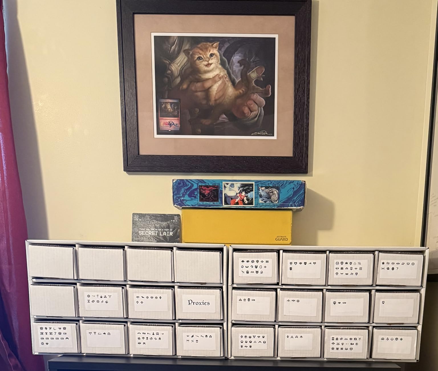 BCW Card House Storage Unit with 12 x 800ct Boxes | Holds Up to 9600 Cards | Organizer for Sports Cards, Pokémon, Magic: The Gathering & More customer photo 1