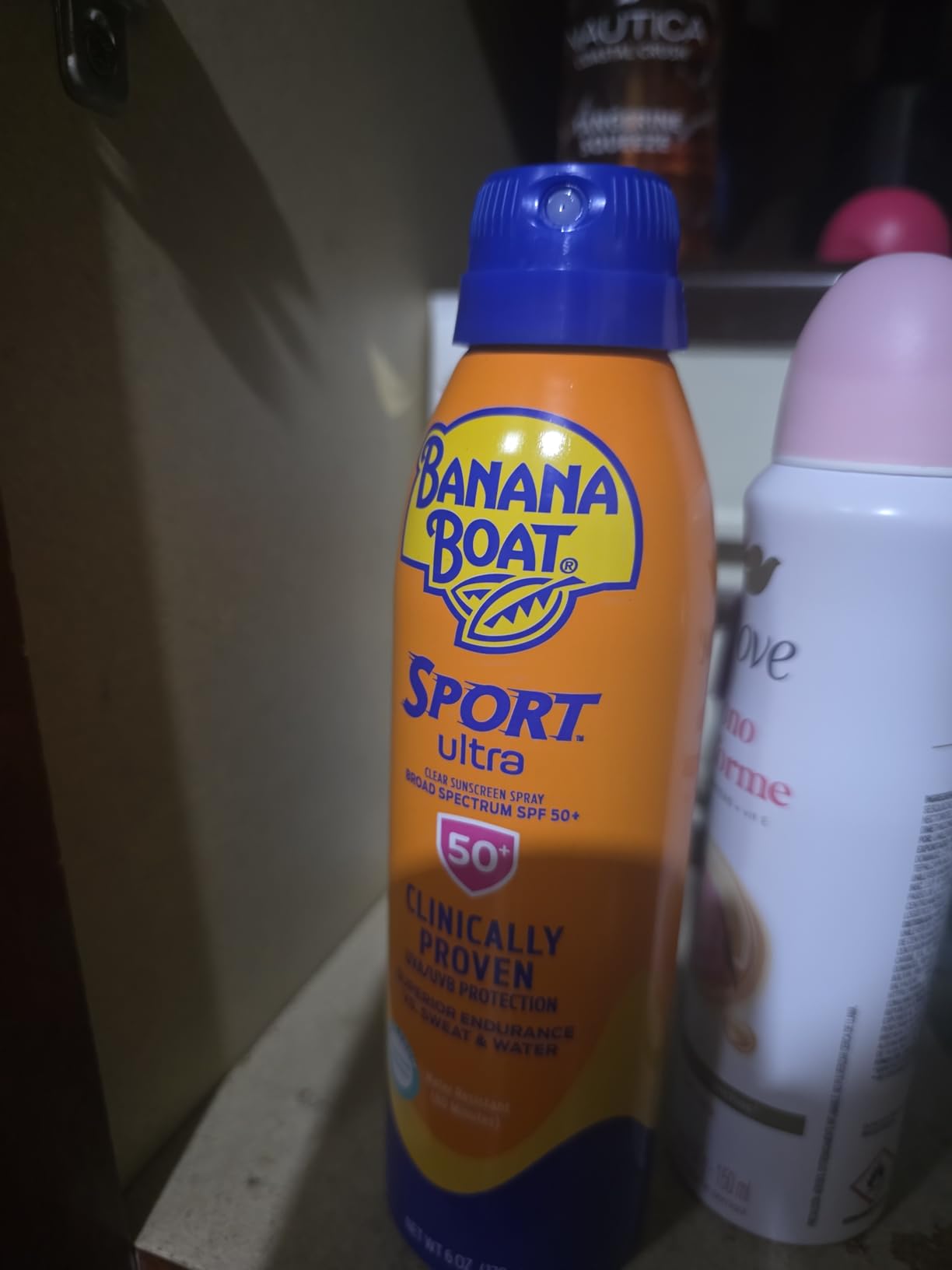 Banana Boat Sport Ultra SPF 50 Sunscreen Spray, Water Resistant, Oxybenzone Free, Twin Pack, 6oz each customer photo 1