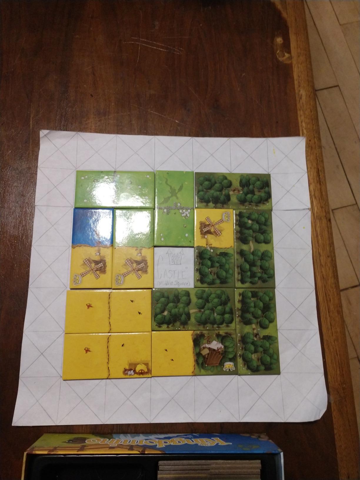 Blue Orange Games Kingdomino Award Winning Family Strategy Board Game, 2-4 Players customer photo 2
