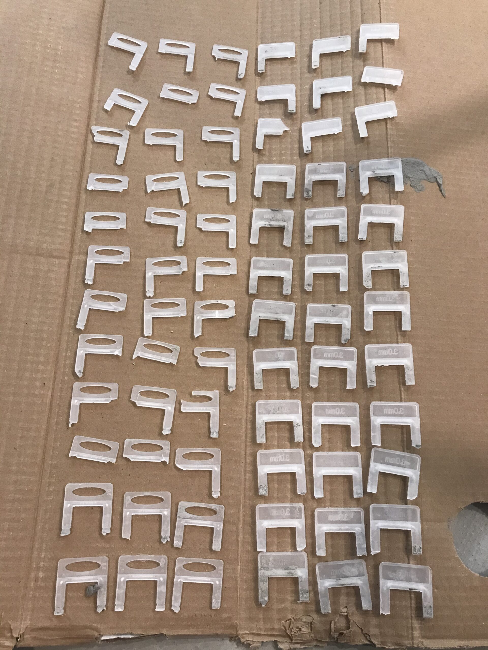 Tile Leveling System Clips - 400 Pcs Clips(1/32