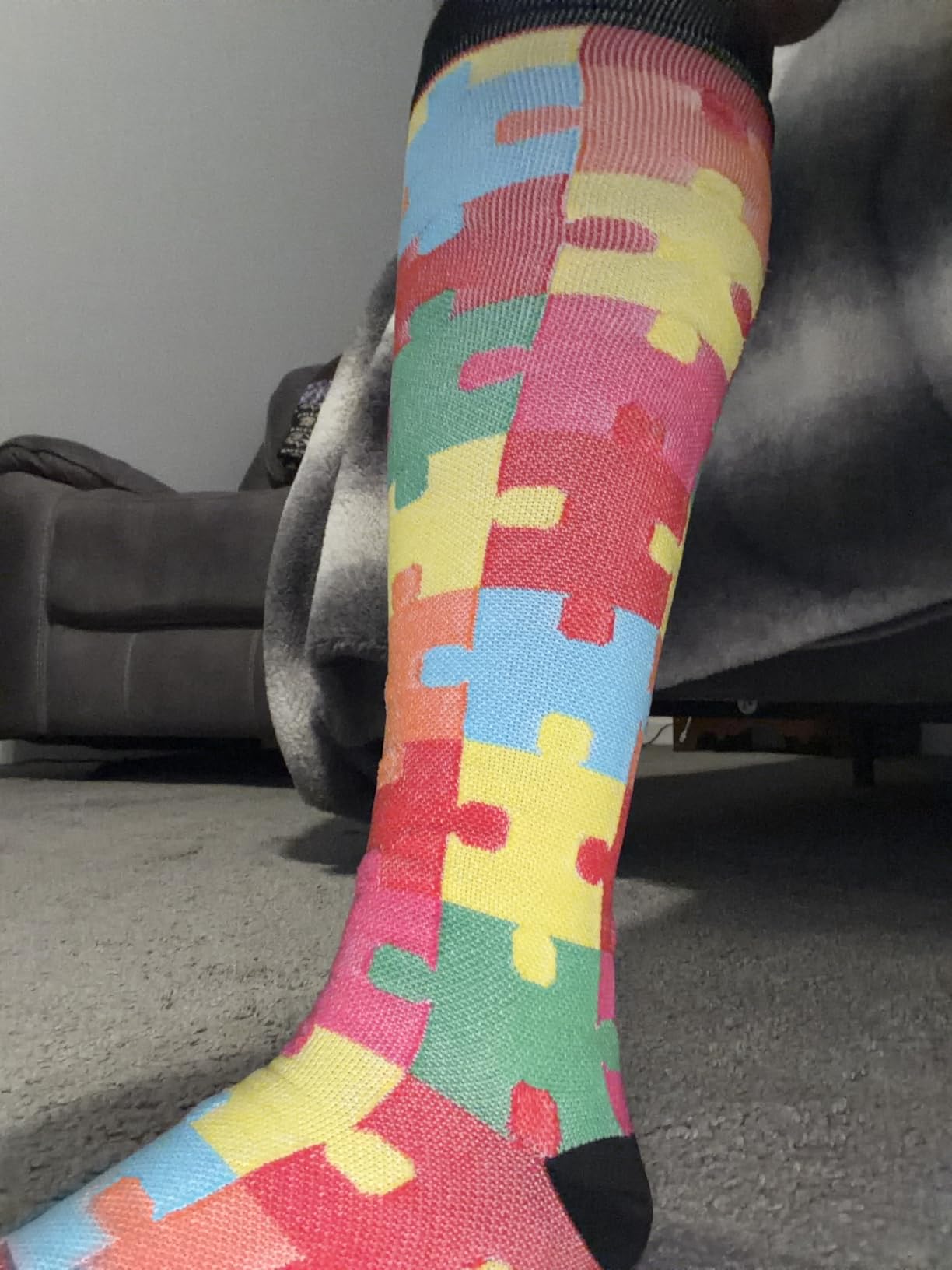 Compression Socks for Women & Men Circulation (8 Pairs) 15-20 mmHg is Best Support for Athletic Running,Cycling customer photo 2