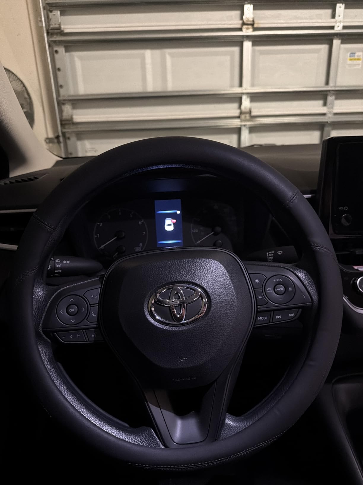 Valleycomfy Microfiber Leather Steering Wheel Cover Universal 15 inch (Black) customer photo 1