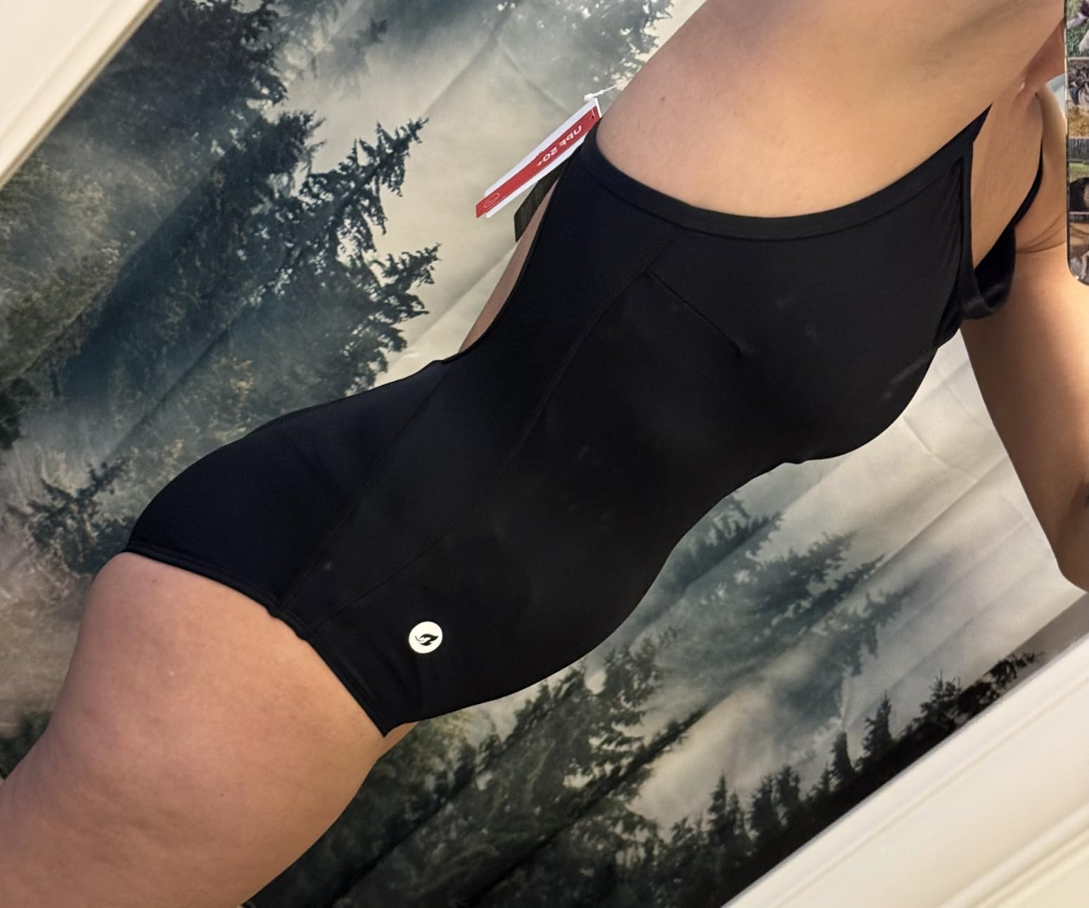 baleaf Women's Athletic Training Adjustable Strap One Piece Swimsuit customer photo 2