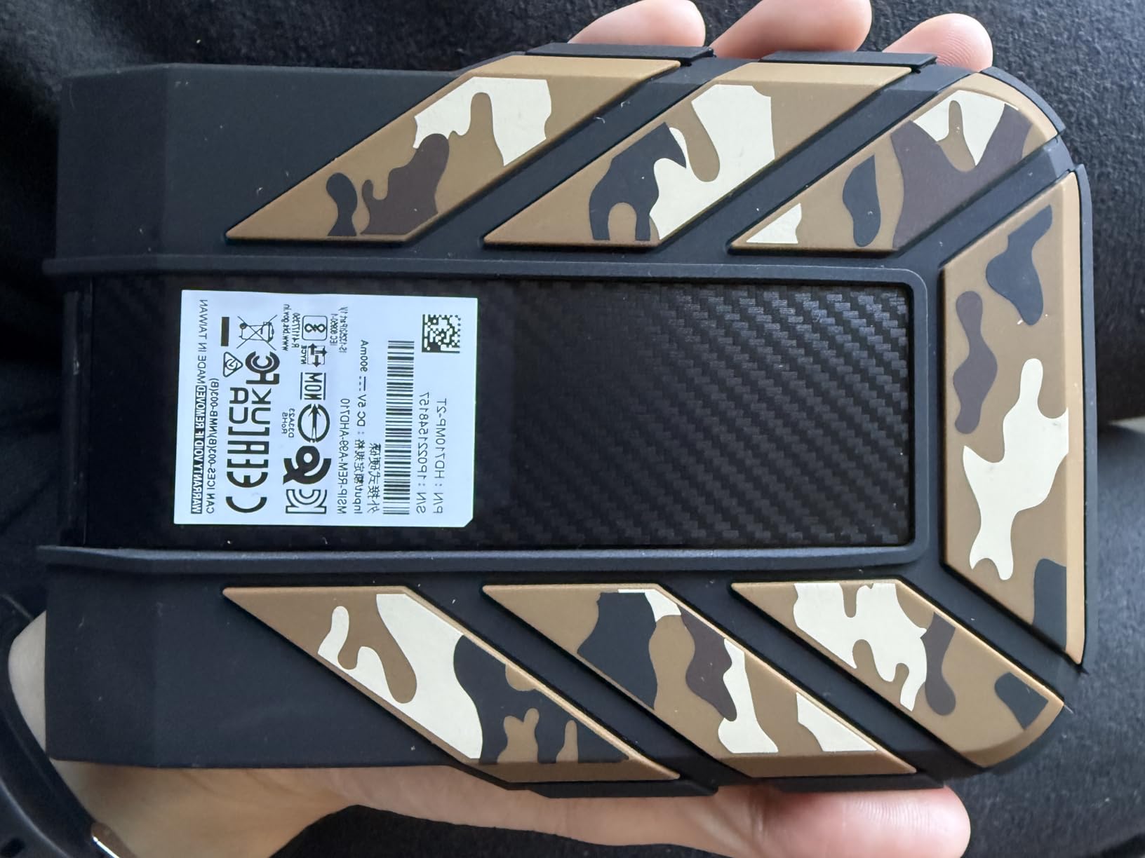 ADATA HD710 Pro 2TB External Hard Drive - Shockproof, Waterproof & Dustproof - Durable Storage - For Gamers, Students & Professionals - Mac, PC & Linux Compatible - Black - AHD710P-2TU31-CBK customer photo 2