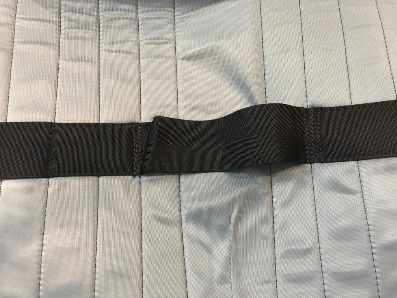 Patient Aid Padded U-Sling with Head Support - Soft Polyester Fabric - Comfy and Safe Lifting for the Elderly, Bariatric, and Non-Weight-Bearing - Medium, 225lb. Maximum Carrying Capacity customer photo 2