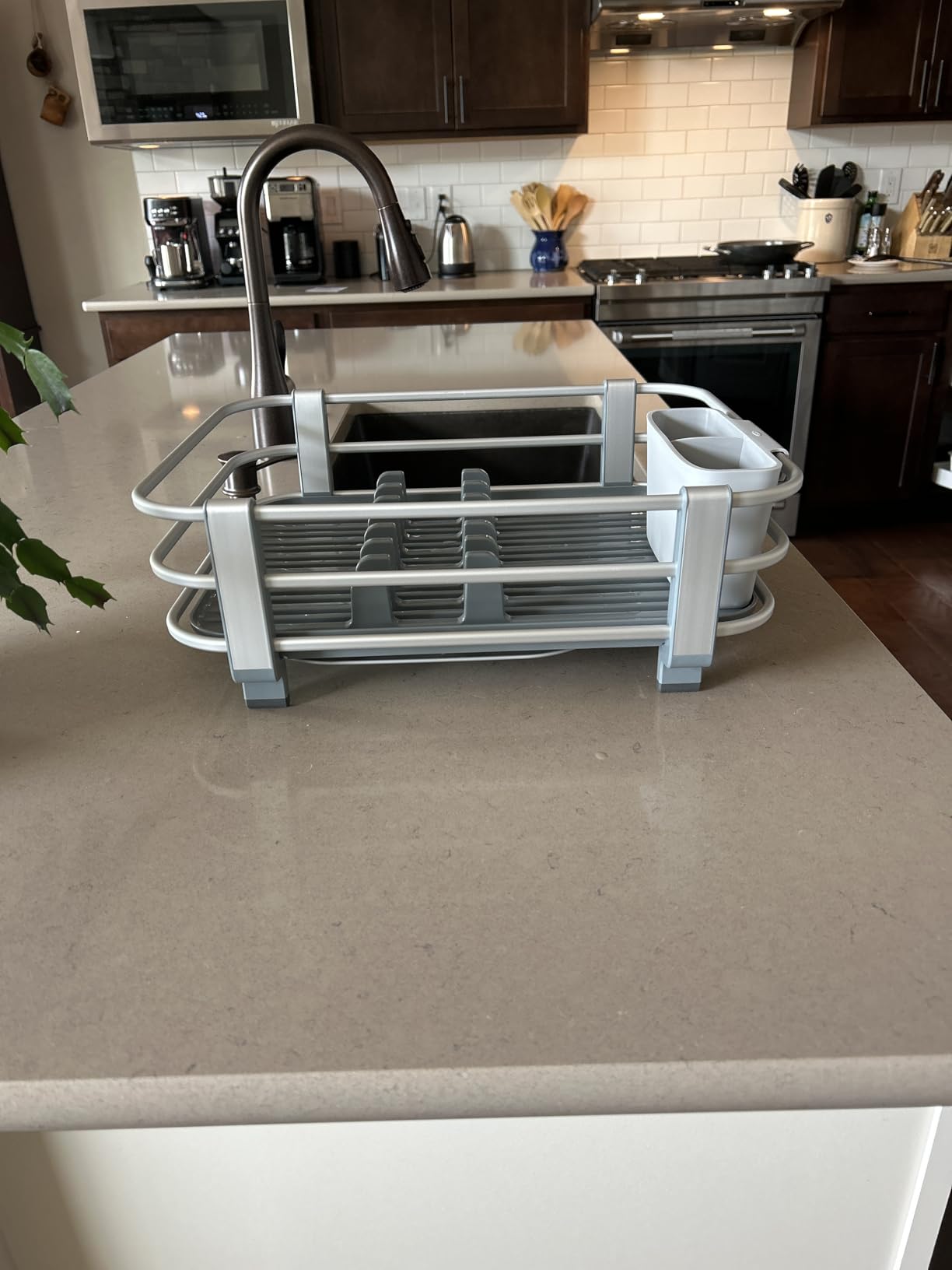 OXO Good Grips Rustproof Aluminum Dish Rack customer photo 1