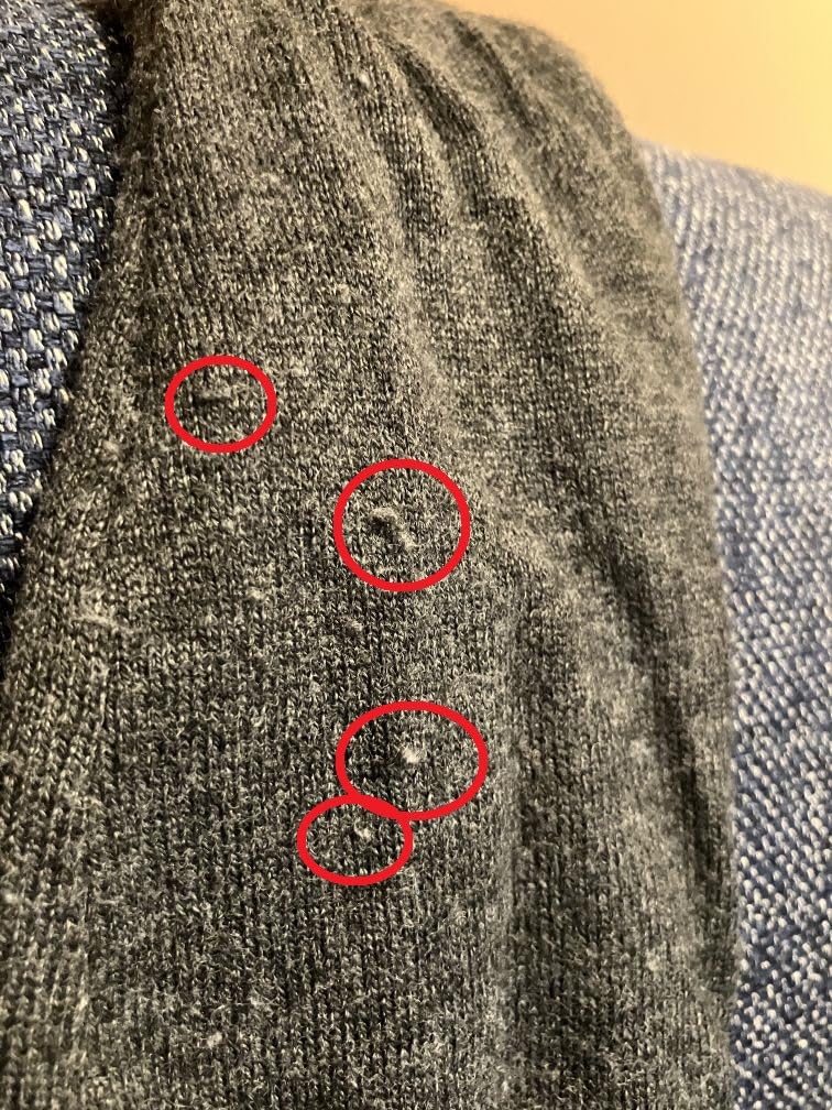 Men's Wool Blend V-Neck Sweater Relax Fit Knit Pullover for Fall Winter customer photo 1