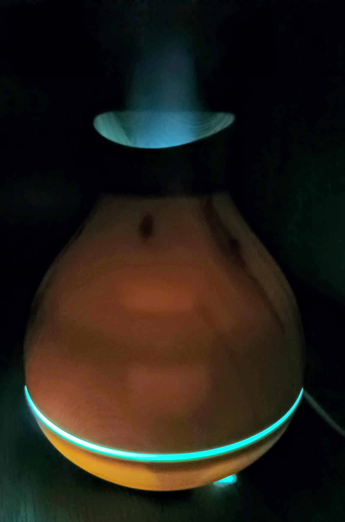 Aromatherapy Essential Oil Diffuser, 550ml Ultrasonic Fragrant Oil Large Room Humidifier, Diffusers for Home with Timer and Waterless Auto-Off, 7 Color LED Lights, Cool Mist Humidifiers customer photo 2