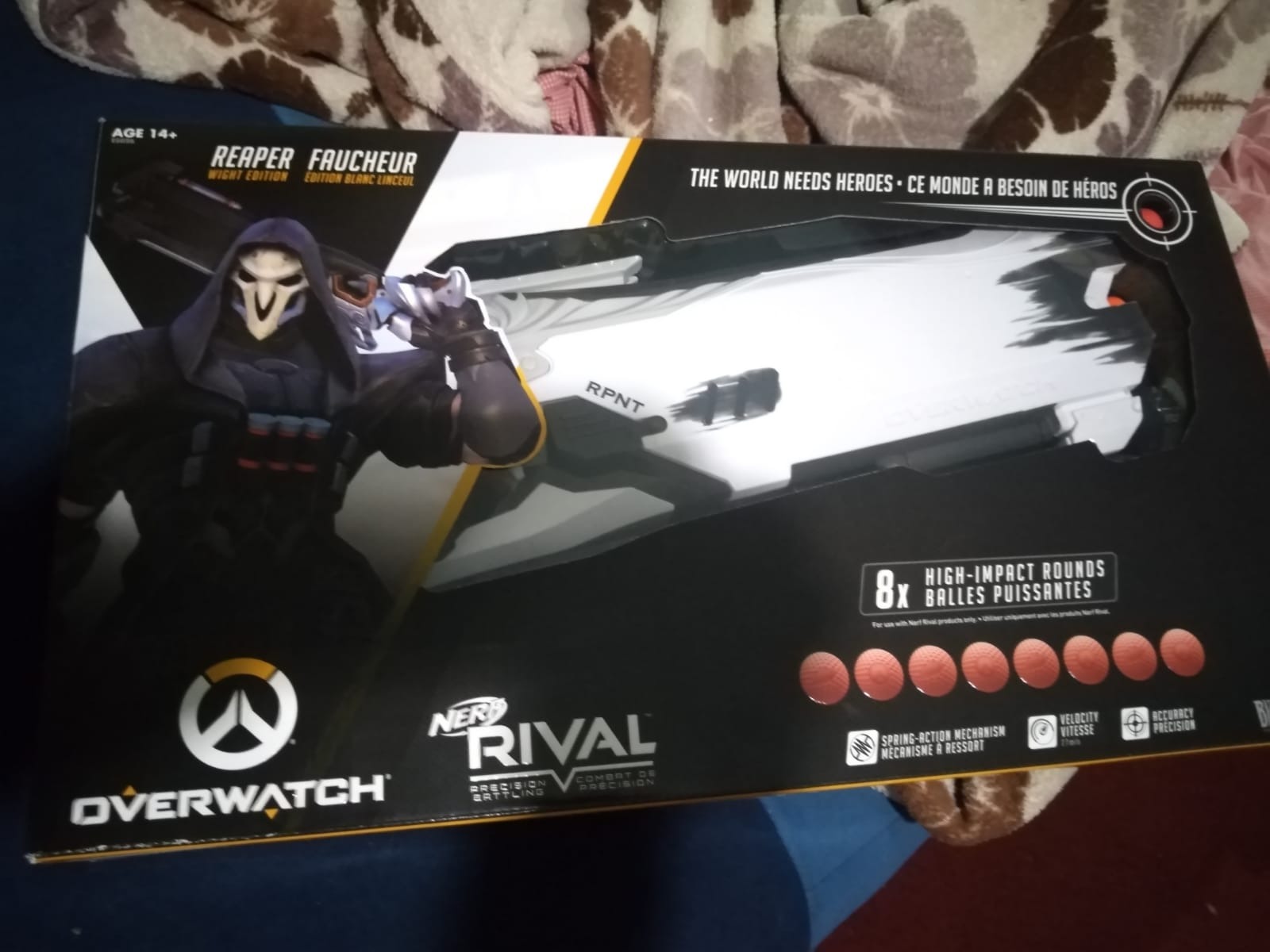 Nerf Overwatch Reaper (Wight Edition) & 8 Overwatch Rival Rounds customer photo 1