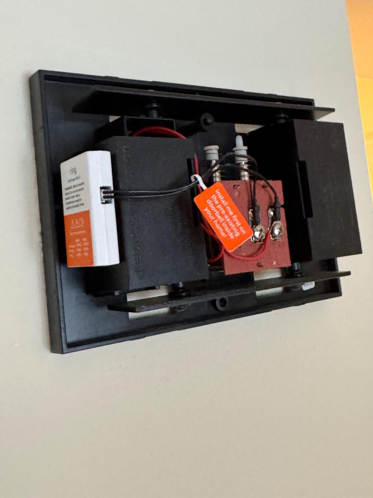Ring Wired Doorbell Plus (Renewed) - Upgraded, with added security features and a sleek design (existing doorbell wiring required) customer photo 2