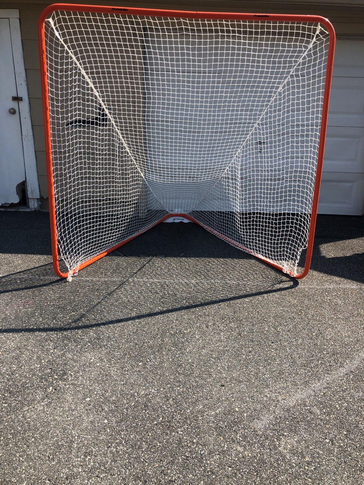 Franklin Sports Official Quikset Lacrosse Goal - 6' x 6' customer photo 2