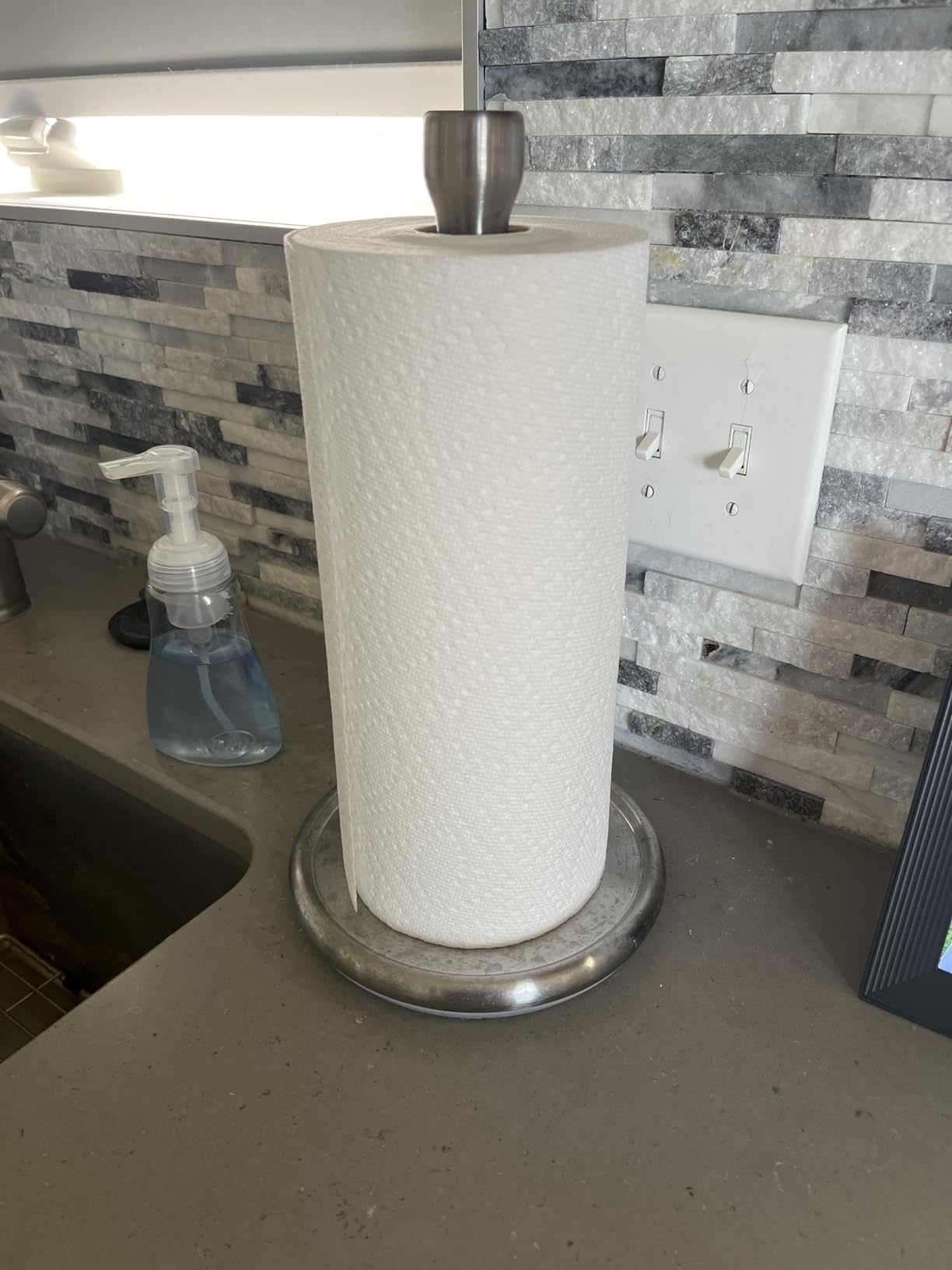 OXO Good Grips Steady Paper Towel Holder Countertop customer photo 2