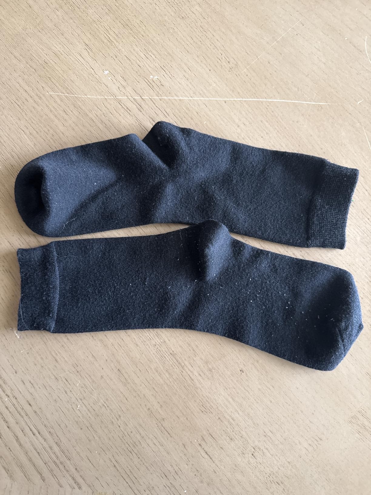 LIXIA Womens Thin Merino Wool Crew Socks Warm Breathable Winter Boot Liners Cozy Thermal Casual for Dress Trousers customer photo 1