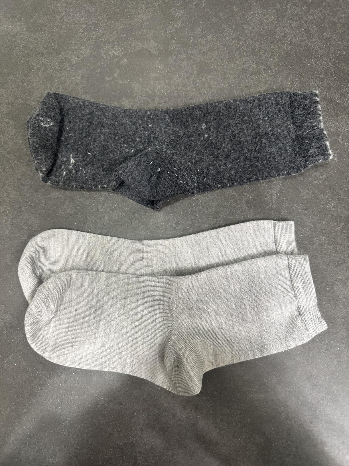 LIXIA Womens Thin Merino Wool Crew Socks Warm Breathable Winter Boot Liners Cozy Thermal Casual for Dress Trousers customer photo 2