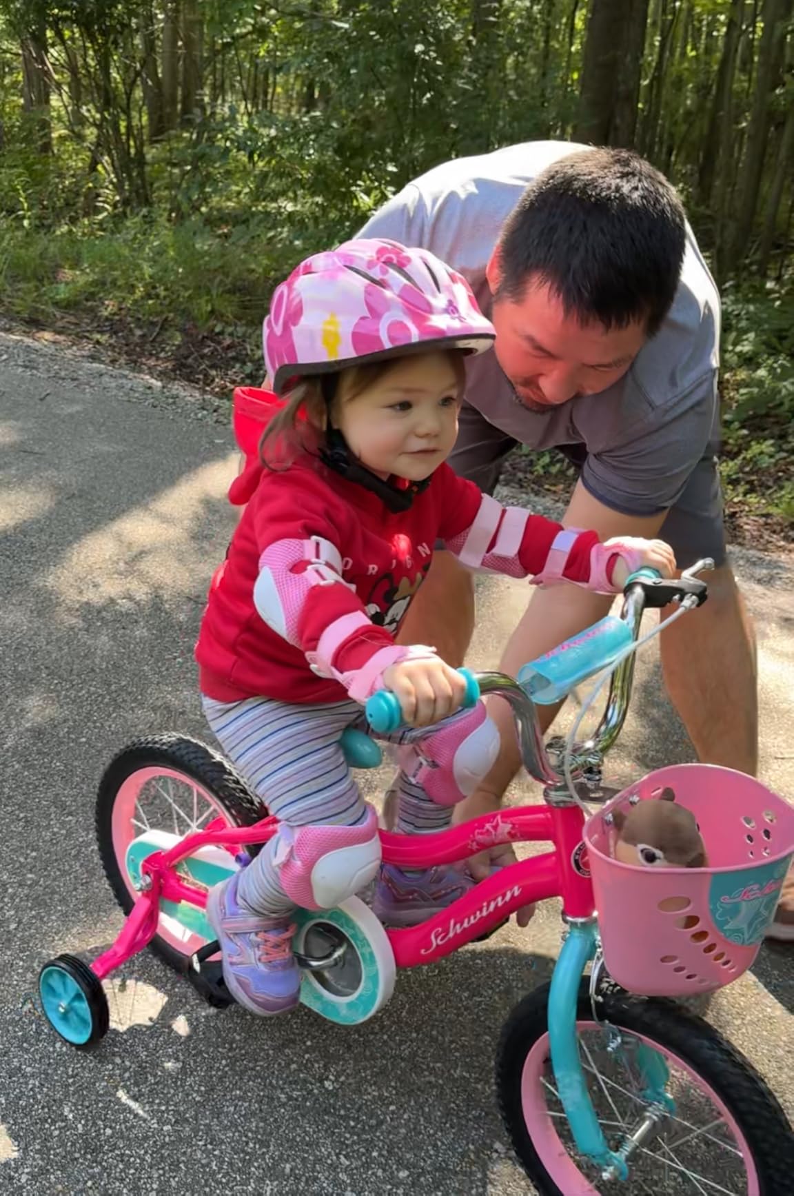 Schwinn Elm Bike, 16 Inch Bike for Kids Ages 3-7, SmartStart Ergonomic Design, Adjustable Seat, Rear Coaster and Front Caliper Brake customer photo 1