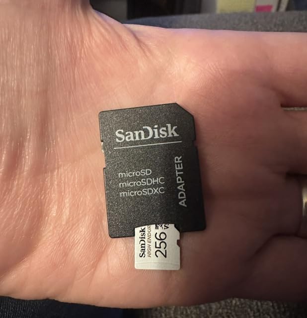SANDISK 128GB High Endurance Video microSDXC Card for dash cam and home monitoring - C10, U3, V30, 4K UHD - SDSQQNR-128G-GN6IA customer photo 2