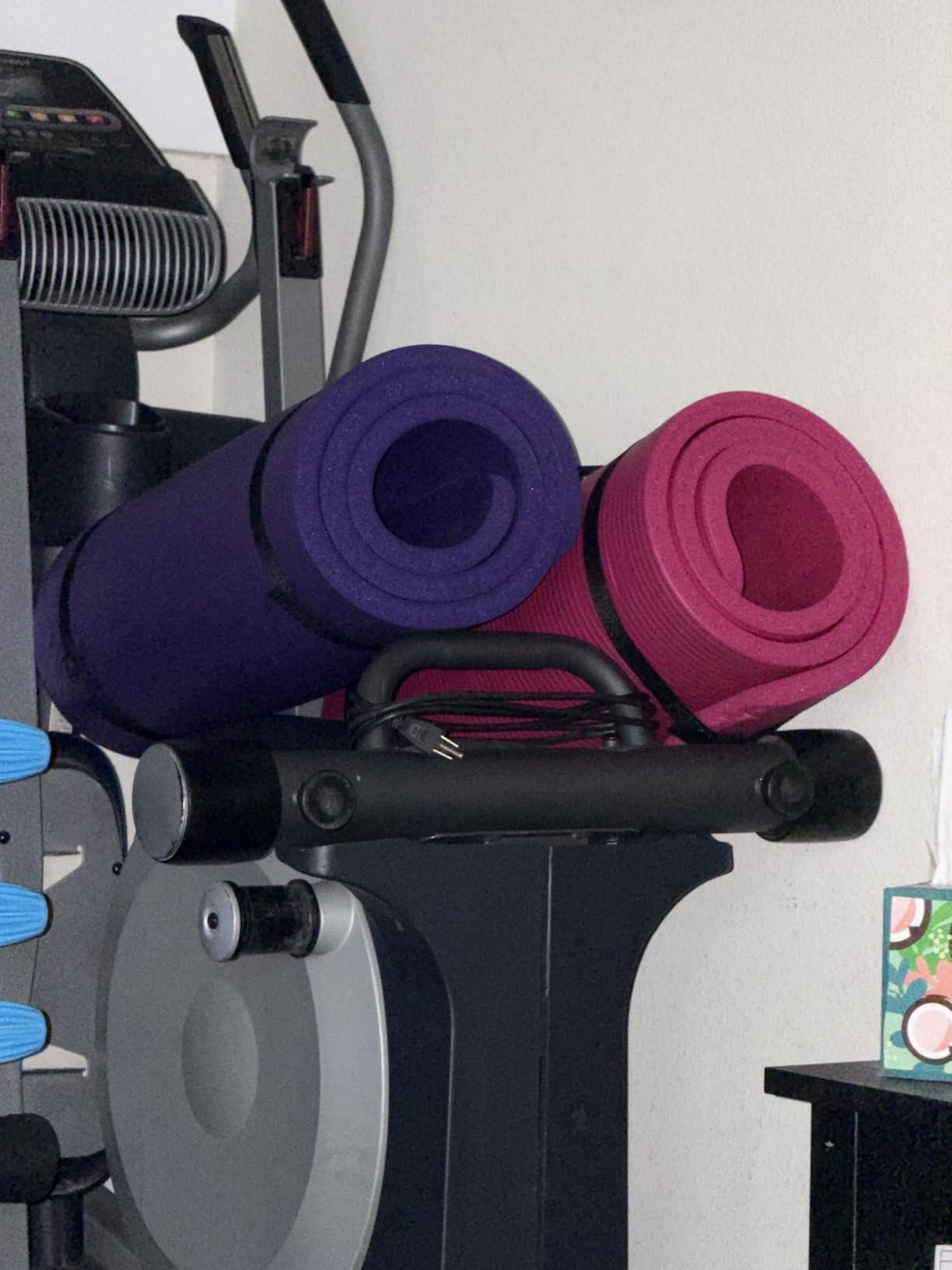BalanceFrom Yoga Mat, 1-Inch Extra Thick High Density Exercise Mat, Anti-Tear Exercise Yoga Mat with Carrying Strap, Suitable for Various Yoga Exercises customer photo 2