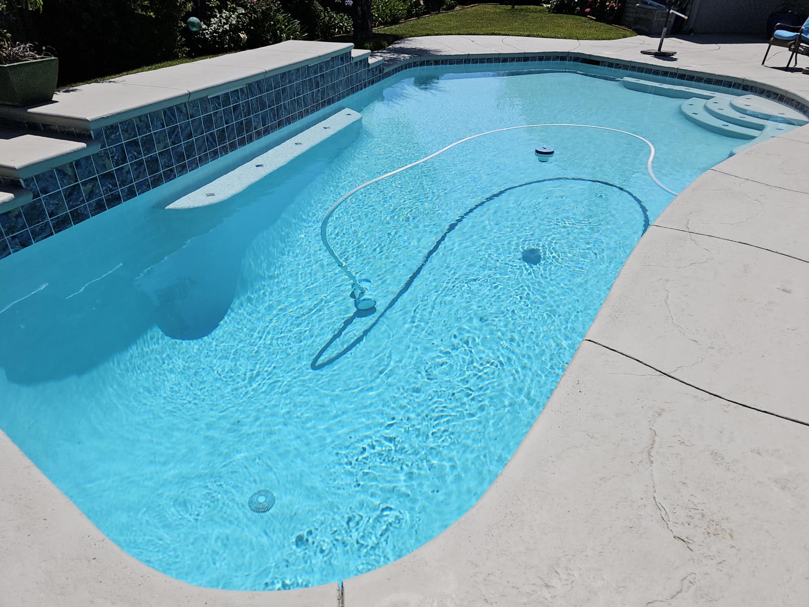 Hayward Pool Vacuum for Inground Pools Poolvergnuegen Suction Pool Cleaner (4 Wheel) Automatic Vacuum for In-Ground Pools up to 20 x 40 ft customer photo 1