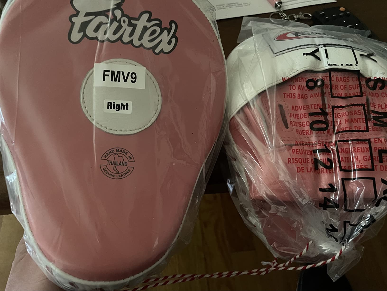 Fairtex FMV9 Contoured Focus Mitts | Striking Accuracy & Protection for Boxing, Muay Thai, Kickboxing | Ergonomic Design, Soft Padding, Secure Fit Leather customer photo 2