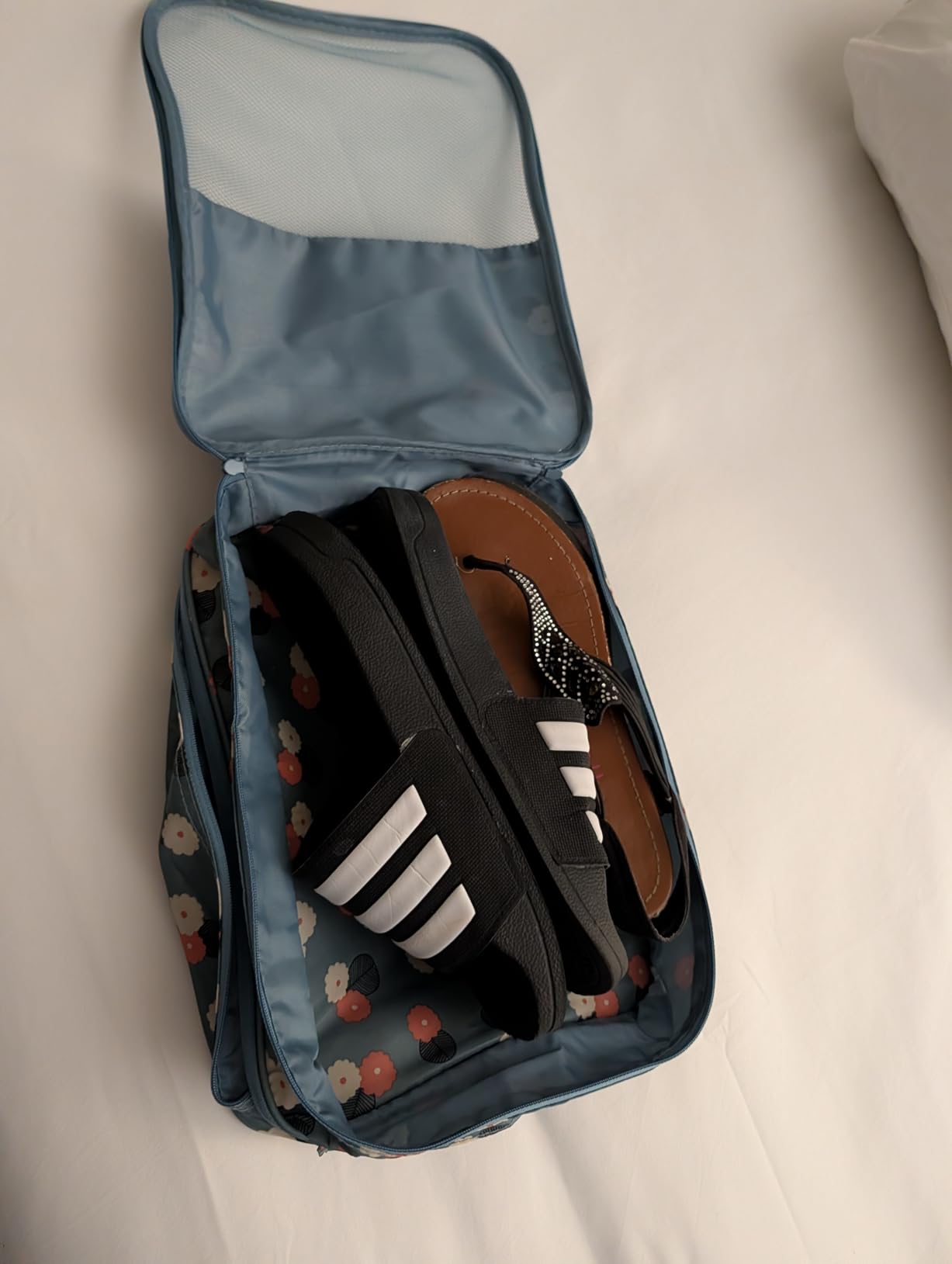 Mossio Shoe Bag Holds 3 Pair of Shoes for Travel and Daily Use Storage Pouch customer photo 1