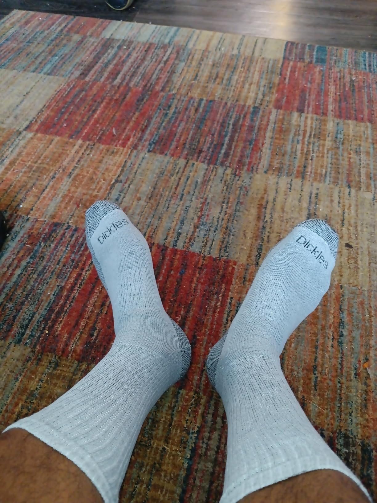 Dickies Men's Dri-tech Original Moisture Control Crew Socks, Available in M-xxl (6, 12, 18 Pairs) customer photo 2