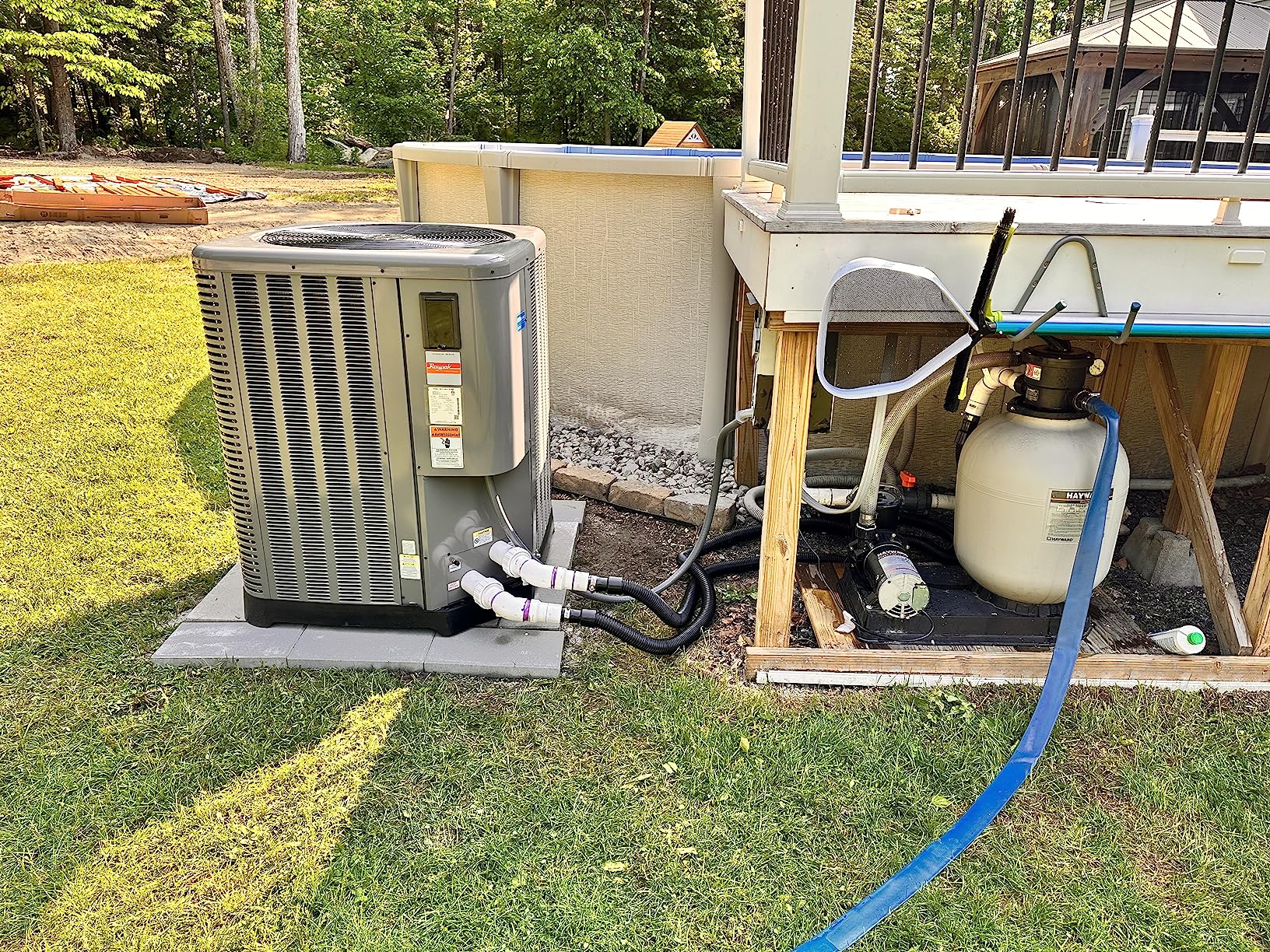 Heat Pump 8450 Model with Titanium Heat Exchanger, 140K BTU TWPH-8450EHT08 customer photo 1