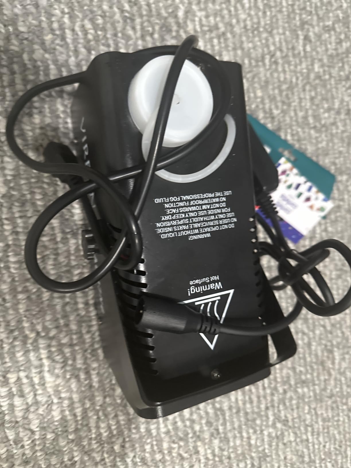 VIRFUN Fog Machine, Smoke Machine with Wireless & Wired Remote Control for Halloween, Party, Outdoor, Indoor and Stage Effect, 400W customer photo 1