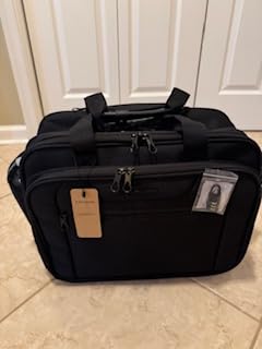 KROSER Rolling Laptop Bag Premium Wheeled Briefcase Fits Up to 17.3 Inch Laptop Overnight Roller Case Computer Bag with RFID Pockets for Travel/Business/Men/Women-Black customer photo 1