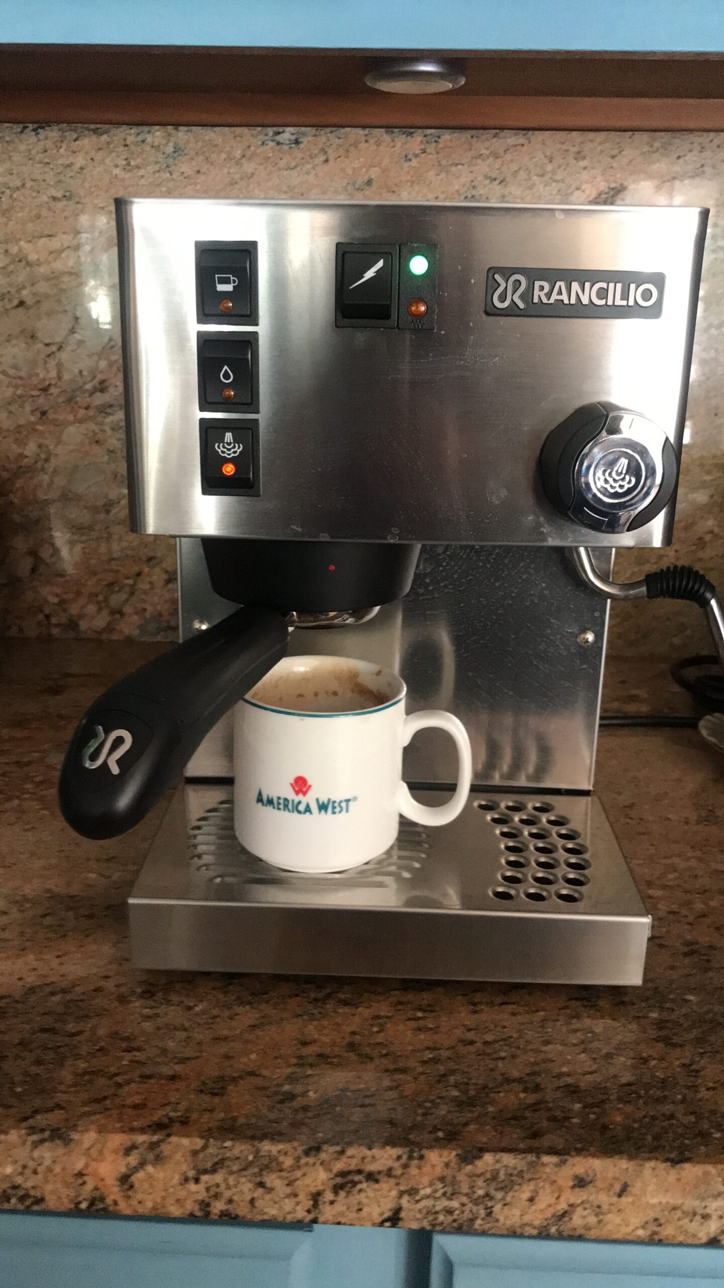 Rancilio Silvia Espresso Machine, Stainless Steel customer photo 1