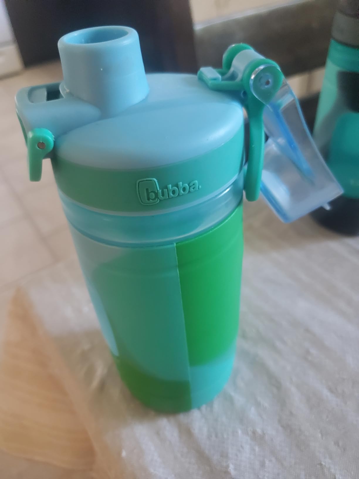 Bubba Flo Kids Water Bottle with Silicone Sleeve, 16oz., Rock Candy and Kiwi customer photo 1