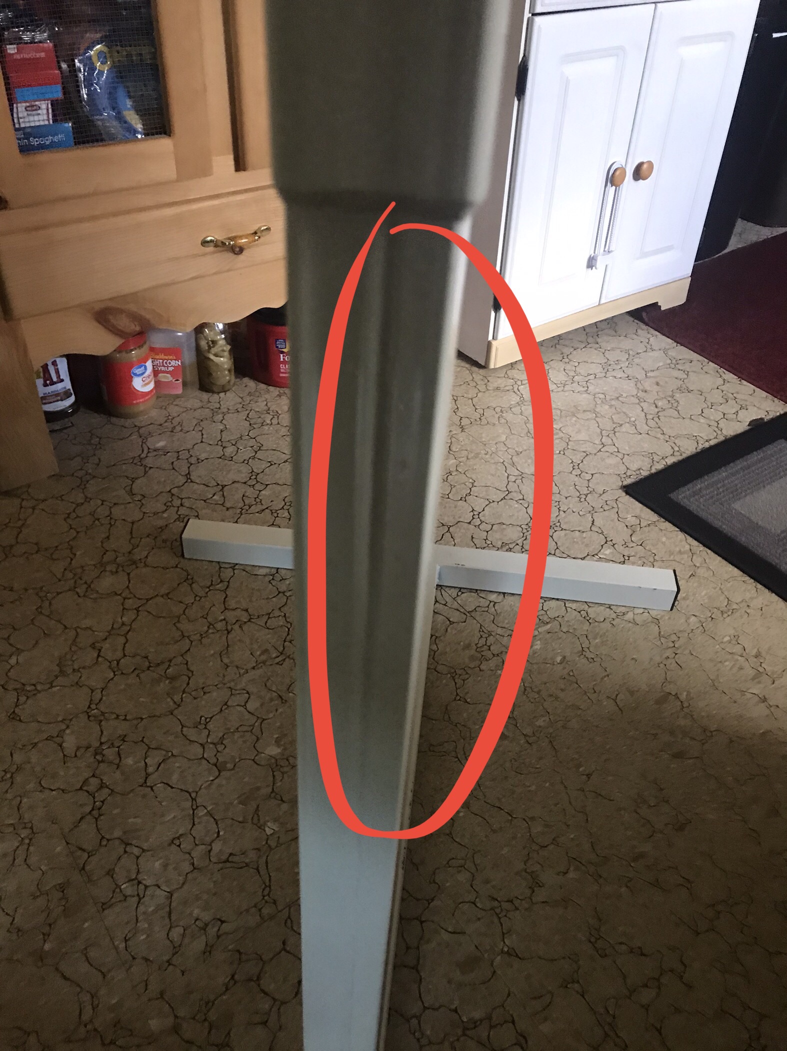 AOSSA Trapeze Bar for Bed with Floor Stand - Medical Bed Trapeze for Elderly, Bed Lift & Stand Assist Aid for Seniors, Hospital Mobility Support (White) customer photo 2
