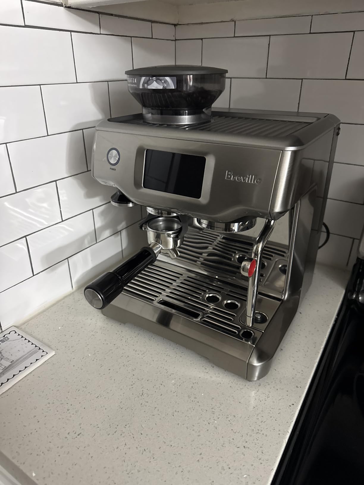 Barista Touch Espresso Machine BES880BTR, Black Truffle customer photo 1