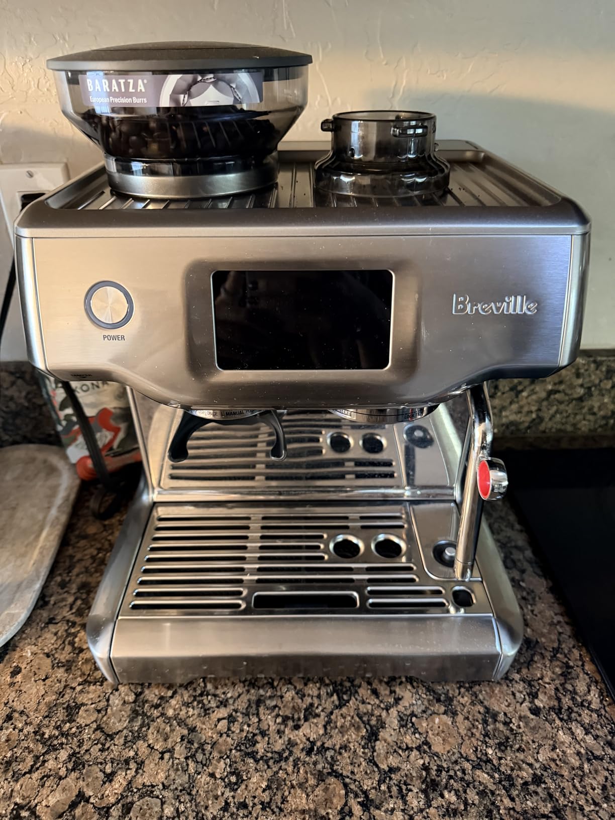 Barista Touch Espresso Machine BES880BTR, Black Truffle customer photo 2