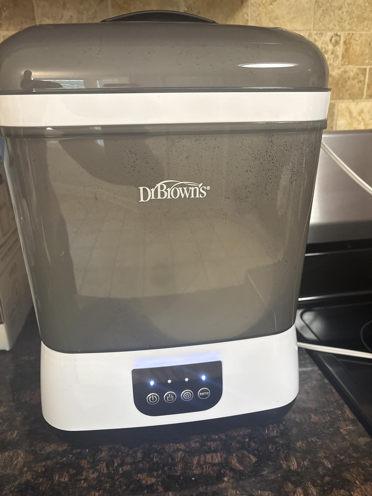 Dr. Brown's All-in-One Sterilizer and Dryer for Baby Bottles, Parts and Other Newborn Essentials customer photo 2