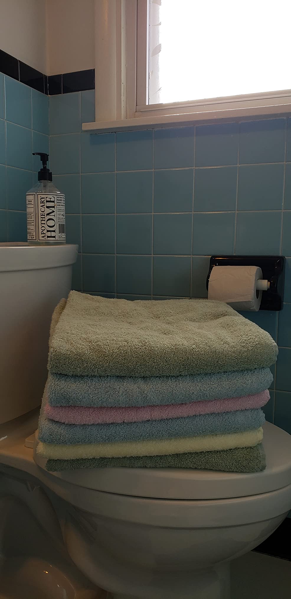 Aibaser Viscose from Bamboo and Cotton Bath Towels Set of 6-27x54 Inch Ultra Soft, Highly Absorbent Large Shower Towels for Bathroom, Spa & Gym customer photo 1