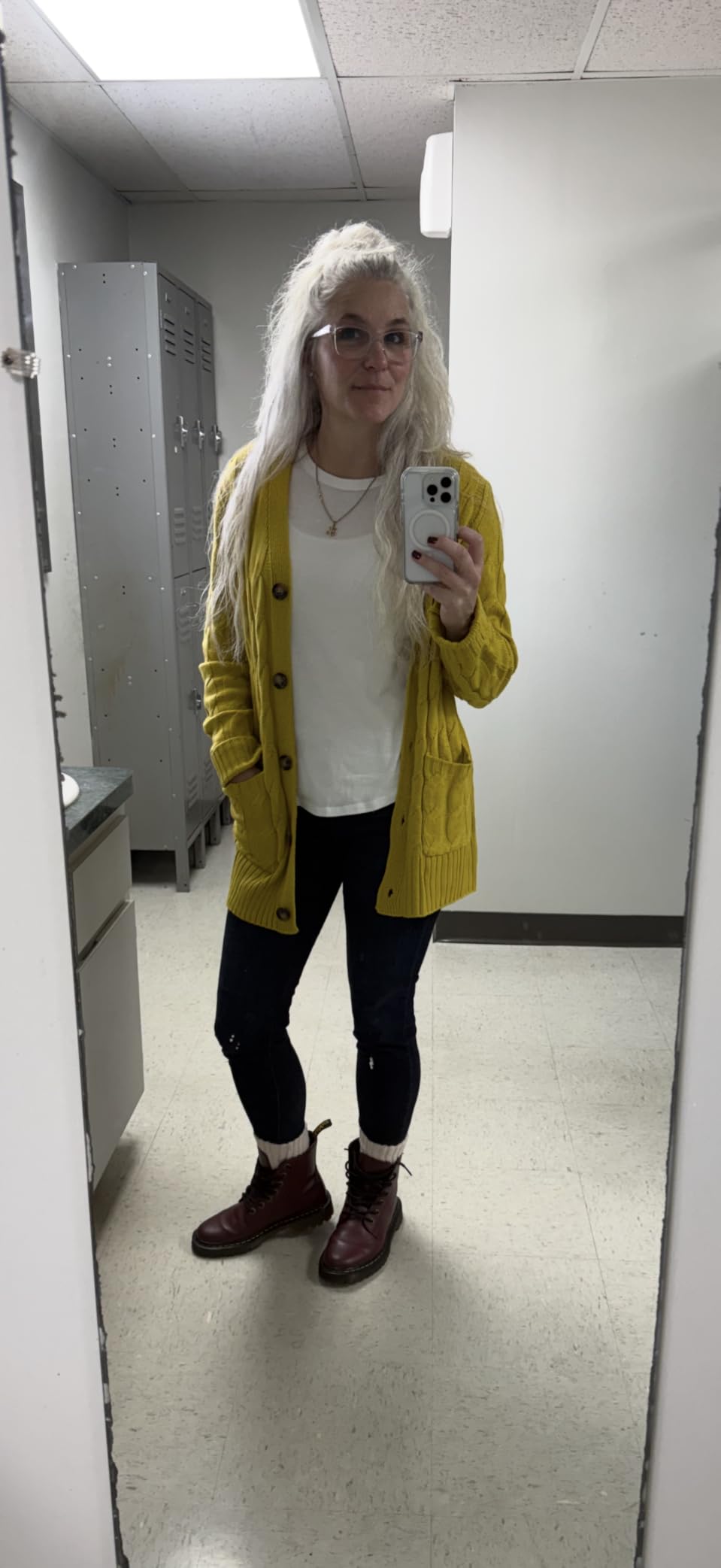 MEROKEETY Cardigan Sweaters for Women Fall Long Sleeve Cable Knit Open Front Button Chunky Trendy Outerwear Coats customer photo 2