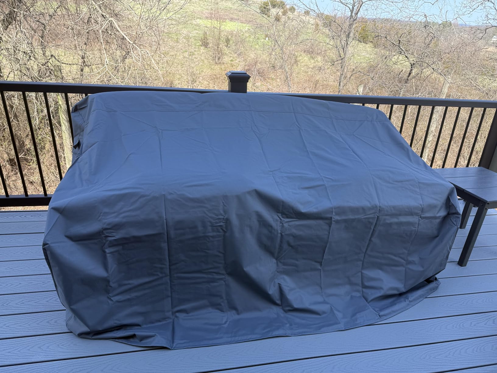 Vailge Heavy Duty Patio Sofa Cover - 100% Waterproof 3-Seater Outdoor Sofa Cover, 79