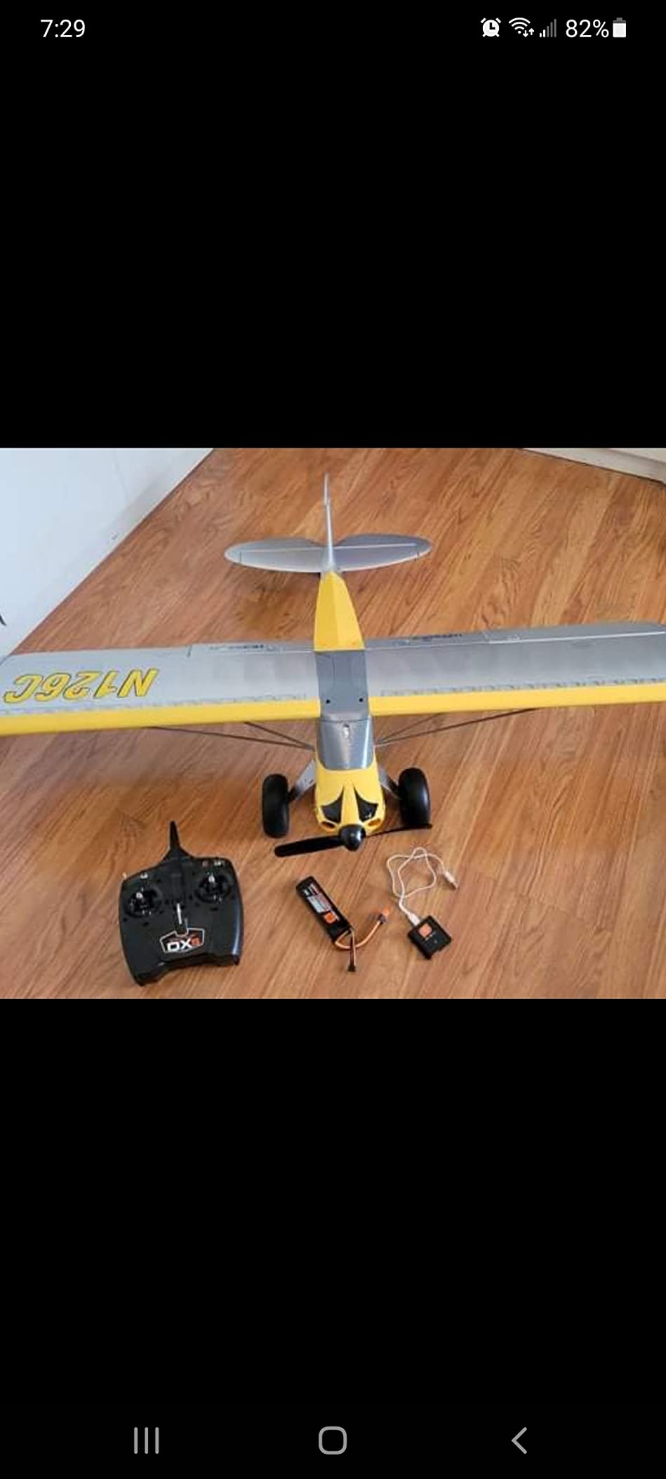 HobbyZone RC Airplane Carbon Cub S 2 1.3m BNF Basic (Transmitter, Battery and Charger not Included) with Safe, HBZ32500, Yellow customer photo 2