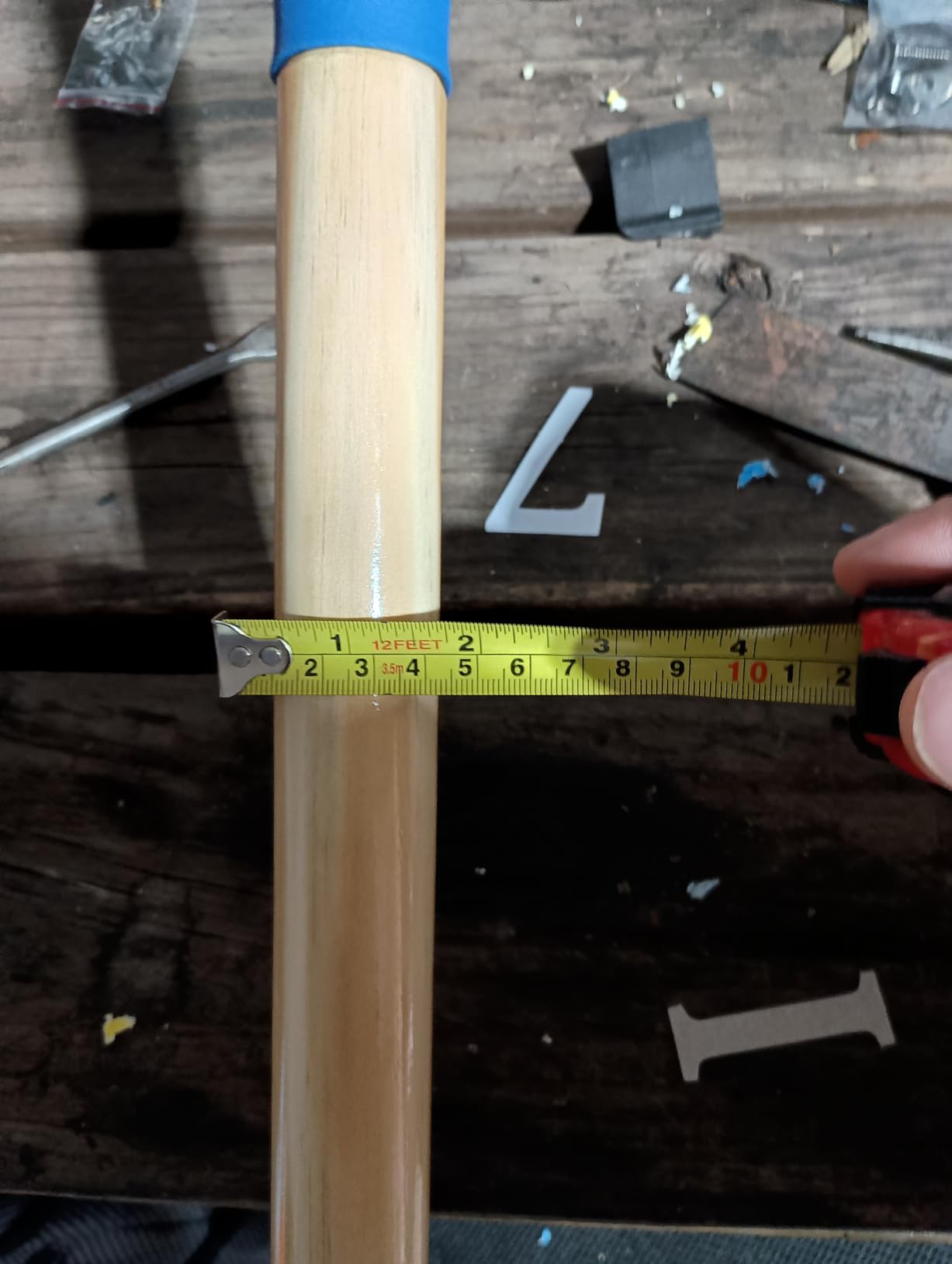 Seachoice Wood Oar, New Zealand Pine Construction, Comfort Grip, Clear Finish, Various Sizes customer photo 2