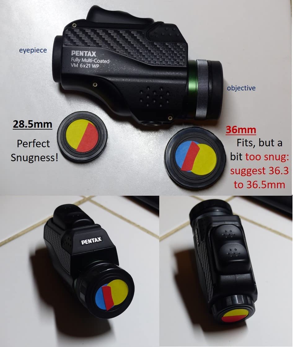 PENTAX Monocular VM 6x21 WP Easy to use with just one hand.Universal design that is ergonomically easy to operate. Bright and clear view with high contrast and excellent optical performance.Waterproof customer photo 1