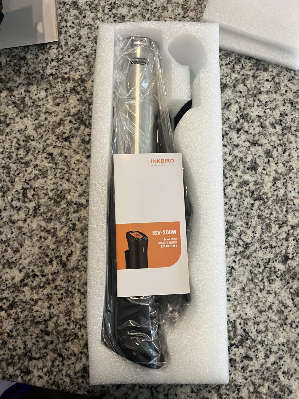 INKBIRD 2.4G Wifi Sous Vide Cooker ISV-200W, 1000W Sous Vide Machine, Remote Control Immersion Circulator with APP Recipes Timer Alarm Mobile Notification customer photo 2