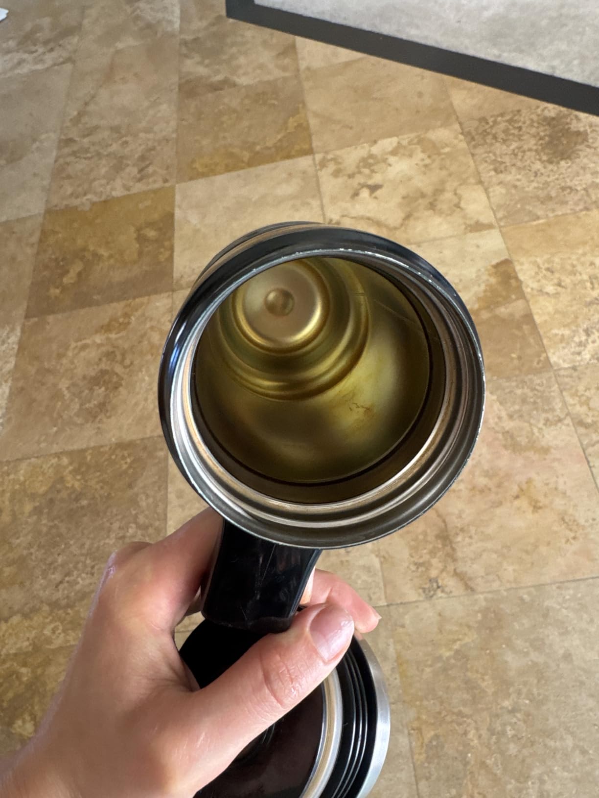 THERMOS Stainless King Vacuum-Insulated Stainless Steel Tumbler - 16oz, Midnight Blue customer photo 2